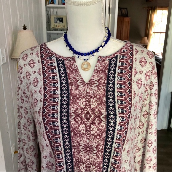 BoHo Style top Petite Large - Picture 3 of 9
